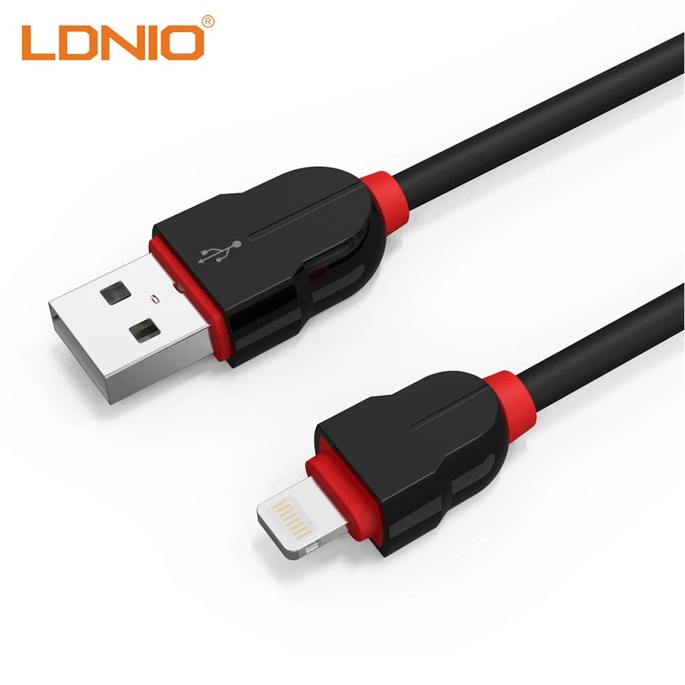 

LDNIO Lightning/Micro USB Cable For Mobile Phone Iphone 2m Data Transfer Line Cord Quick Charging USB Cable Adapter Connector