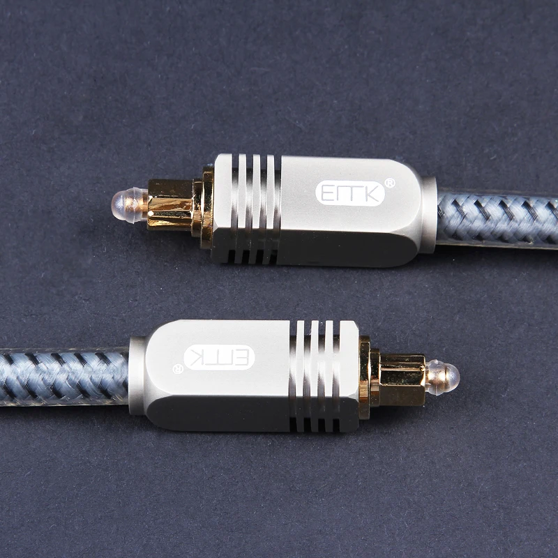 Optical Audio Cable OD8.0 Digital SPDIF Fiber Optic Toslink to toslink Audio Cable from EMK (2)