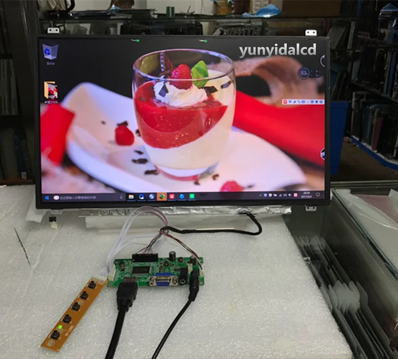 

15.6 inch 1920*1080 IPS Screen Display HDMI Driver Board LCD Panel Module Monitor Laptop PC Raspberry Pi 3 Car