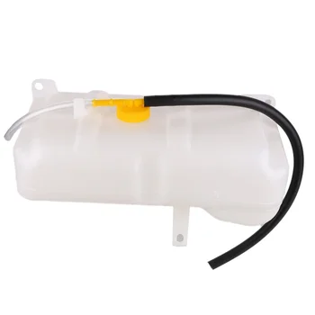 

2019 Radiator Overflow Bottle Dual Pipe Coolant Recovery Reservoir Overflow Bottle Expansion Tank