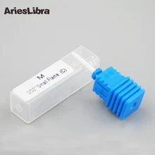 1pc Slender Ceramic Drill Bit Nails White Ceramic Burr Professional Bits For Manicure Electric Nail Tools Nail Mills