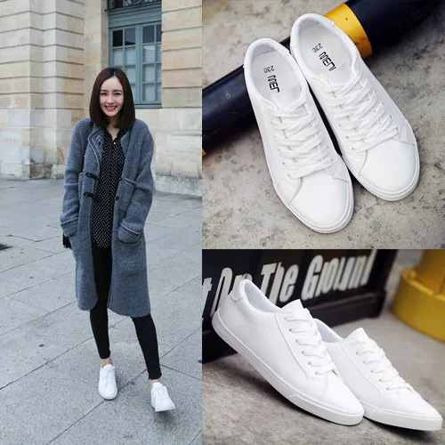 white fashion trainers ladies