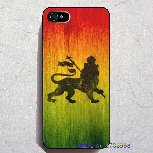 Rasta Лев крышка корпуса чехол для iphone 4 4S 5 5S 5c SE 6 s и плюс TO3808 |