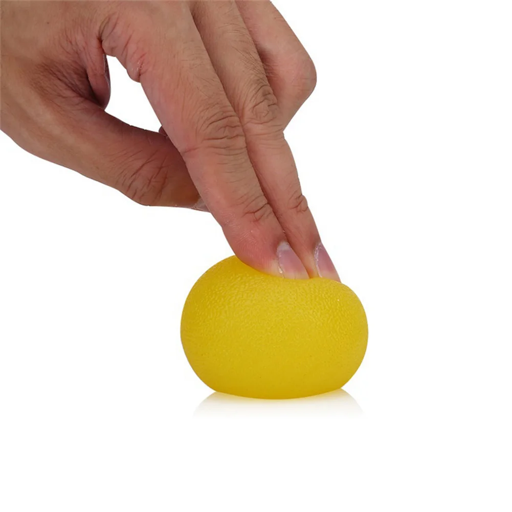 Силиконовый массажный терапевтический для сжимания мяч для рук пальчиковые силовые упражнения Снятие Стресса Мяч для декомпрессии
