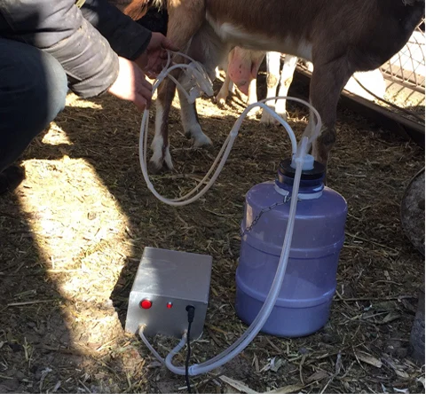 Новое поступление Электрический мини Коза и овца Milker машина 24 Вт