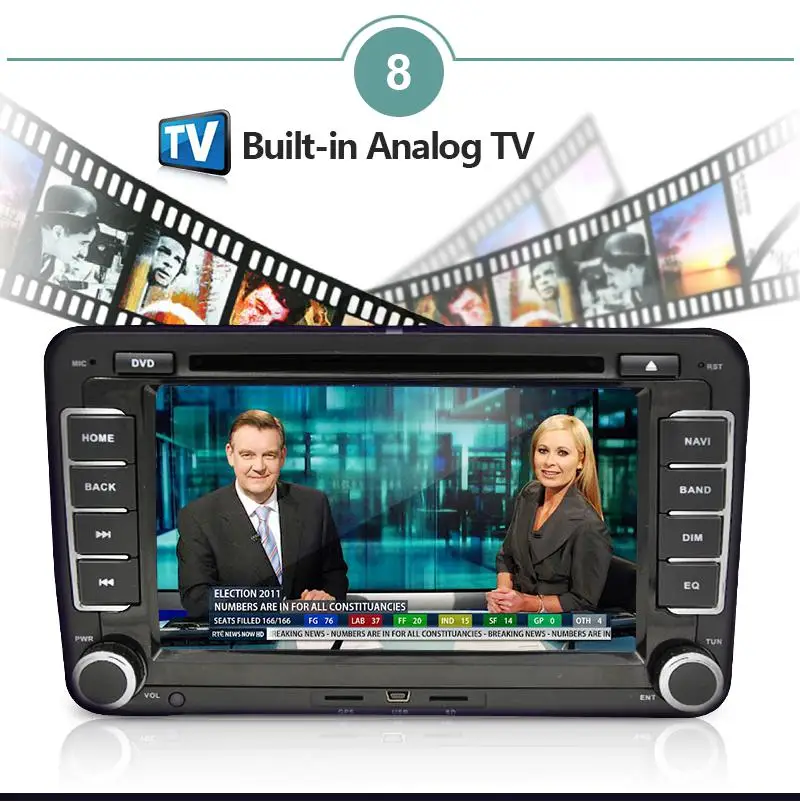Новая автомобильный dvd плеер с ОС WinCE 6 0 GPS развлекательная мультимедийная система