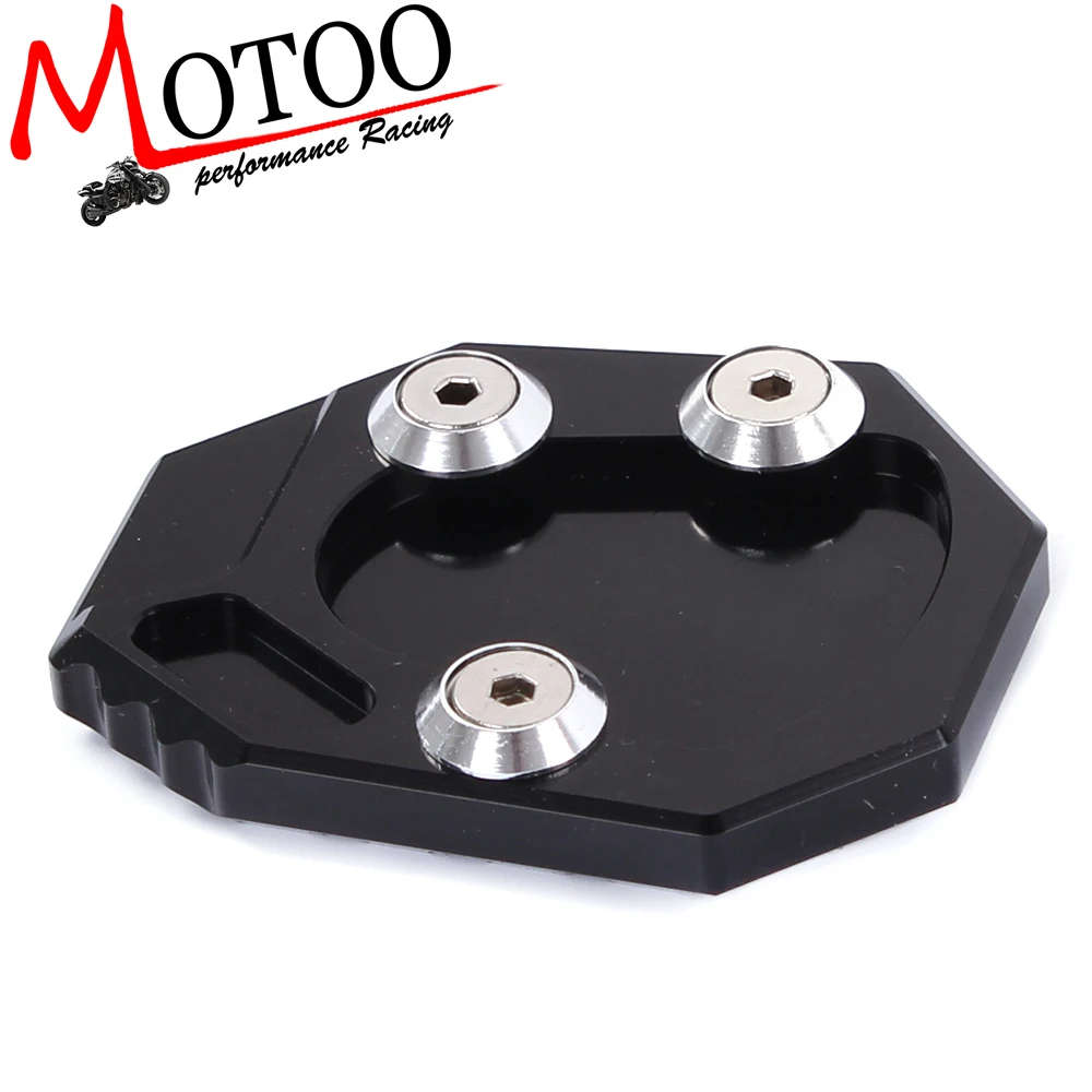 

CNC Aluminum Motorcycle Side Stand Pad Enlargement Plate Kickstand Extension for YAMAHA R1 2009 2010 2011 2012 2013 2014 2015