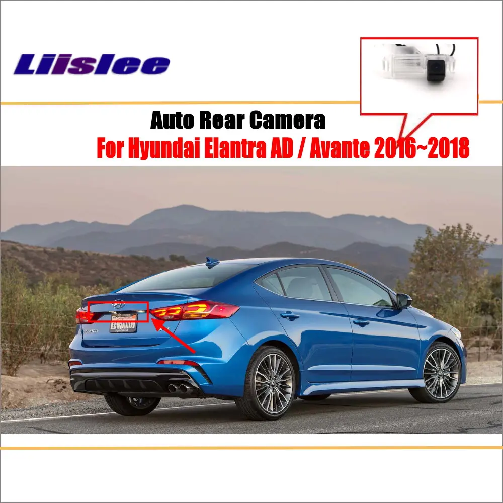 Автомобильная фотокамера заднего вида для Hyundai Elantra AD / Avante 2016 2017 2018|Камера авто| |