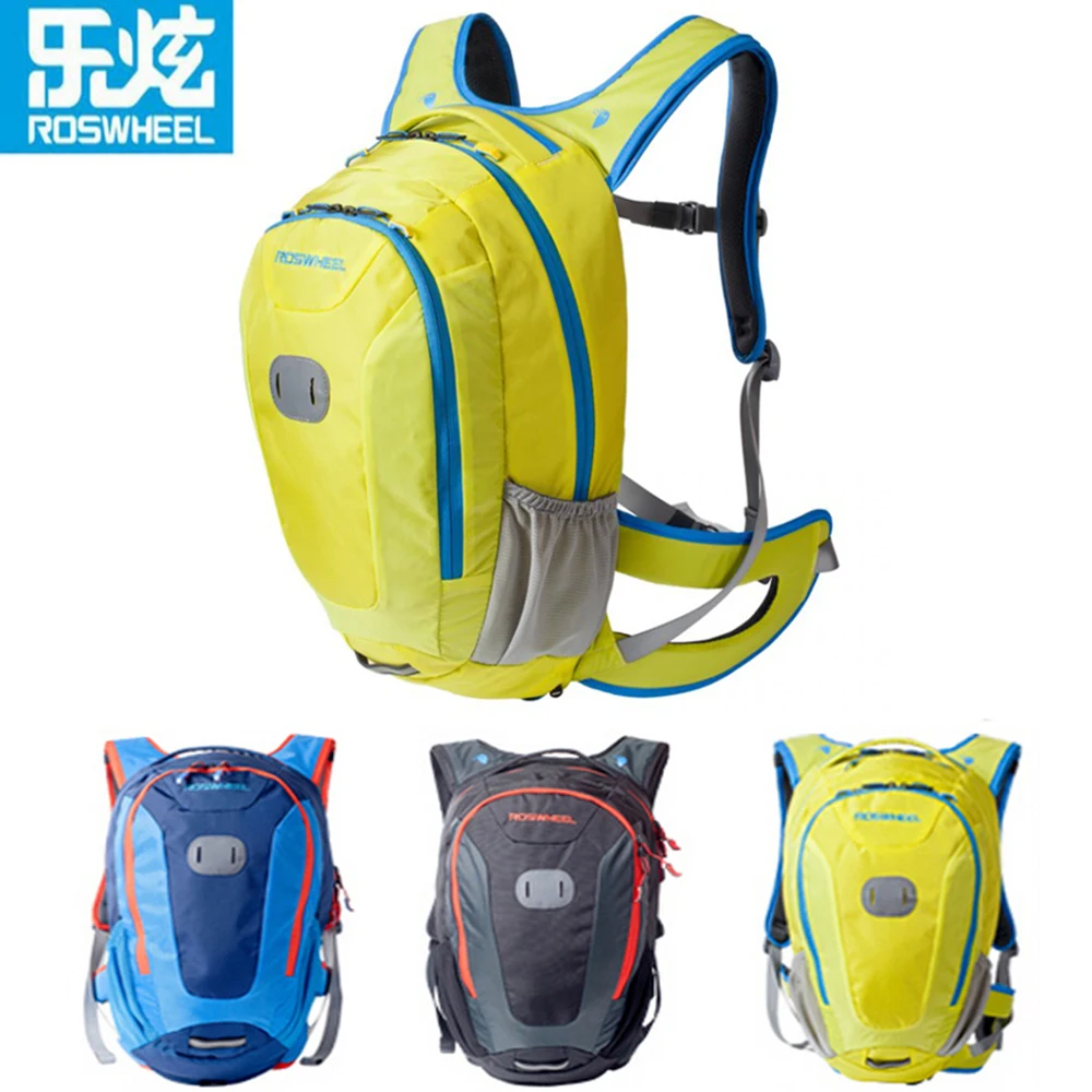 

ROSWHEEL Waterproof black Outdoor Cycling Backpack Bags Bicyle MTB Climb bag 18L High capacity lightweight handy bike bags