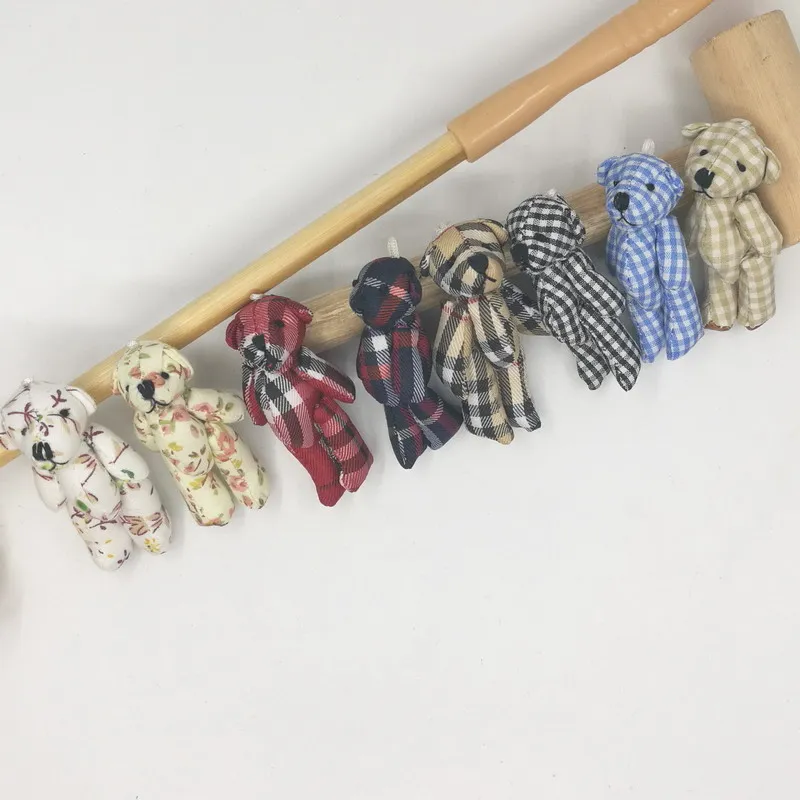 6cm cloth grid lv bear 9
