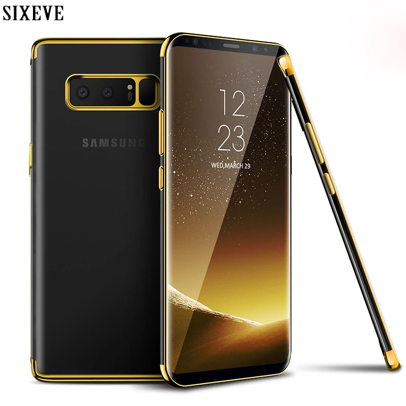 Роскошный мягкий тонкий силиконовый чехол из ТПУ для Samsung galaxy S10 e S8 S9 Plus A3 A5 A7 2017 A6 A8
