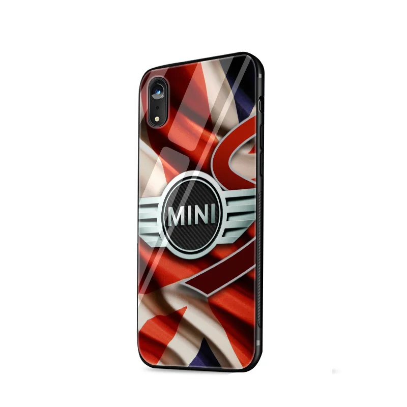 UK Mini Cooper Jcw логотип Чехол для iPhone 5 5S SE 6 6s 7 8 Plus XR X XS Max защитное стекло