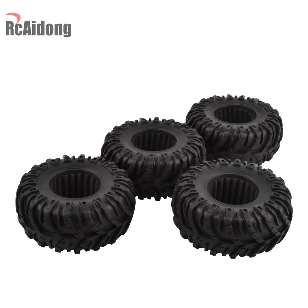 1/10 RC Гусеничный 2 дюйма резиновые шины для осевого SCX10 RR10 90053 Рейф 90056 90045