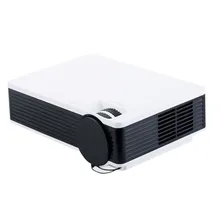 Full HD 1080P Projector Optical Glass Lens HDMI USB VGA TF with Vents Home Theater Projector 15 degree keystone correction