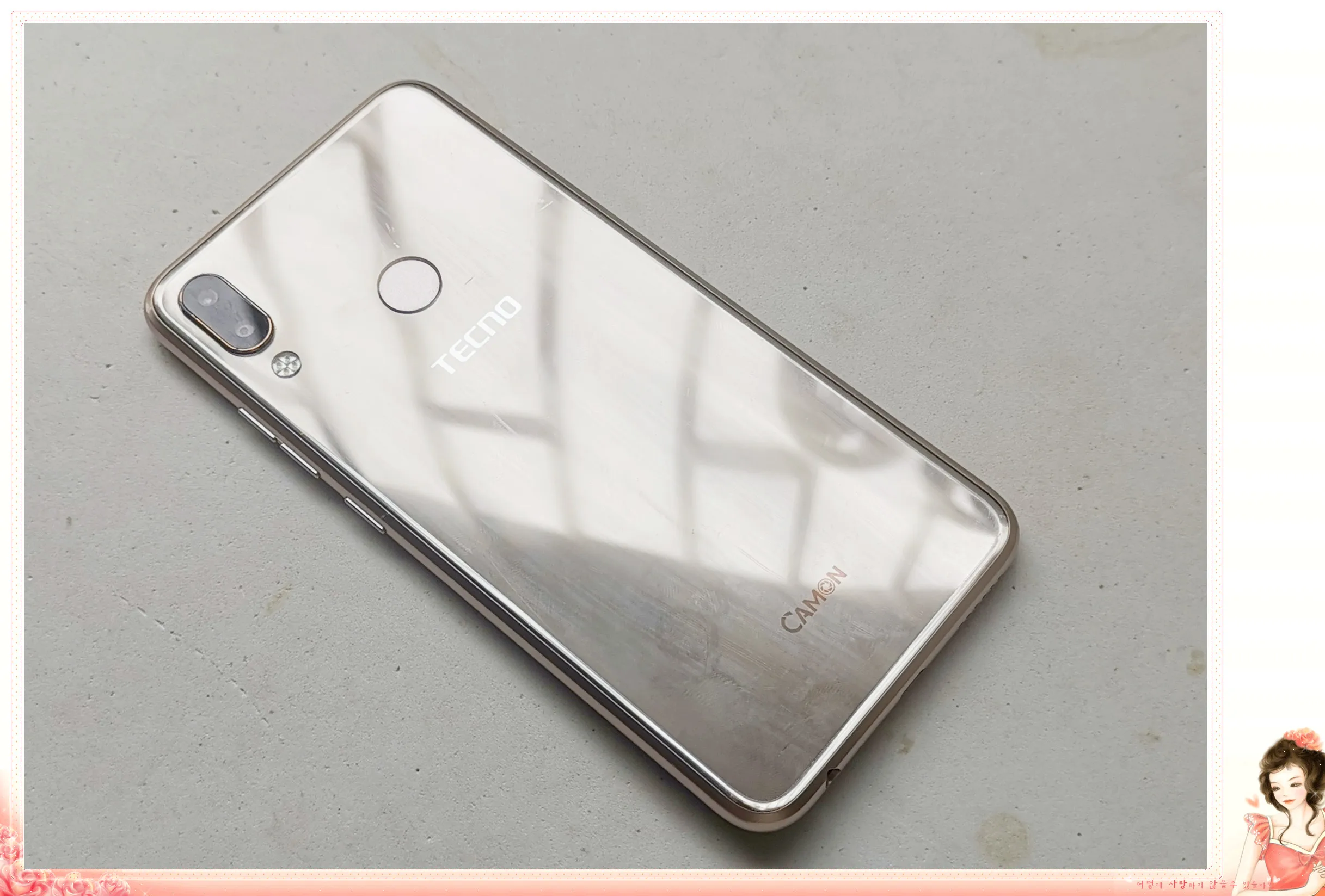 Сенсорный ЖК гибкий кабель Camer рамка для Tecno Camon i 2X ID5B