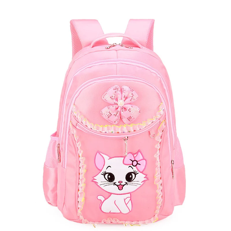 Рюкзак Gato doce Da Menina Escola Bolsas Padro Miudo Dos Desenhos Animados Mochila Crianas Saco DE Menina|sacos de escola meninas|mochila
