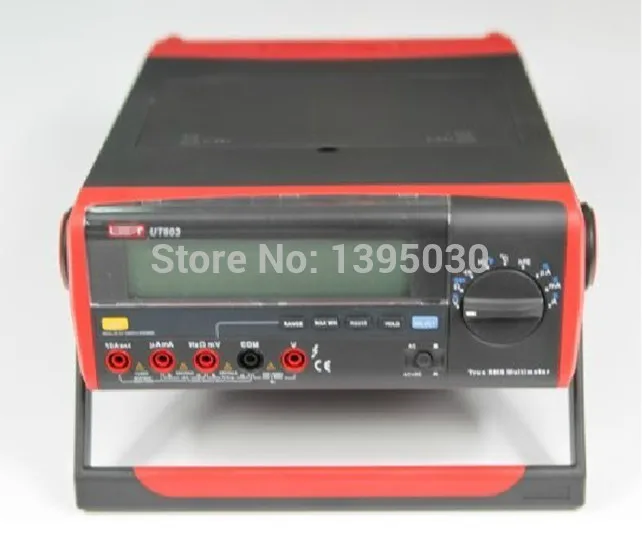 

Digital ACV Frequency 100KHz TrueRMS Bench Multimeter USB K Type Thermocouple Display