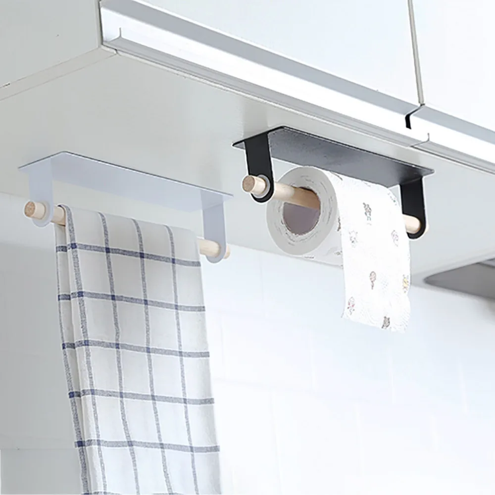 

1PC Toilet Paper Holder Hanging Traceless Practical Wall Mounted Toilet Paper Holder Bathroom Tissue Holder for For Kitchen 24