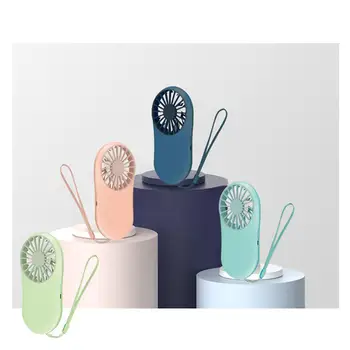 

Kuulee USB Gadgets Portable USB Fan Charging Pocket Mini Fan with Hanging Rope for Outdoor Home Use