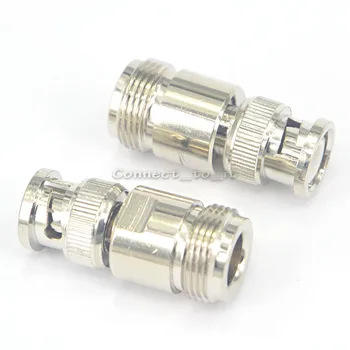 

10 Pieces N - BNC adapter N Jack female to BNC male Plug straight connector