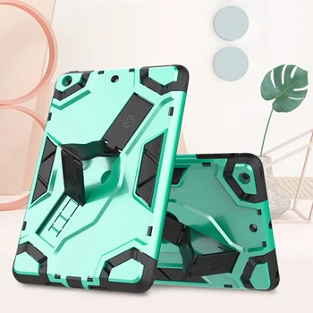 

For Tablet Case iPad Mini 1 2 3 Handle Design Shockproof Airbag Barcket Holder Case iPad Mini1 Mini2 Mini3 Cover Fundas Coque