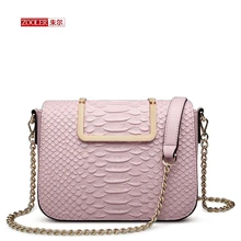 Limited!ZOOLER Serpentine pattern women leather bag real leather messenger bags stylish woman shoulder bag bolsa feminina #6926