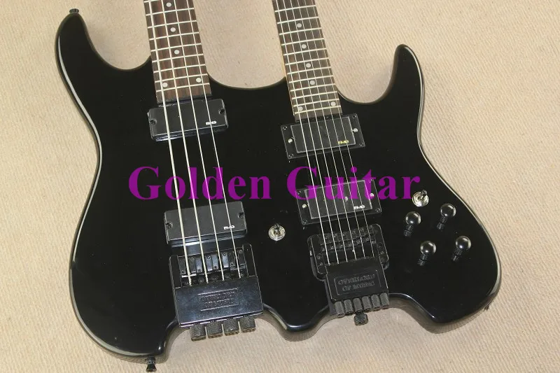 Best Double Neck Headless Electric Guitar & Bass Combo top,Double Neck