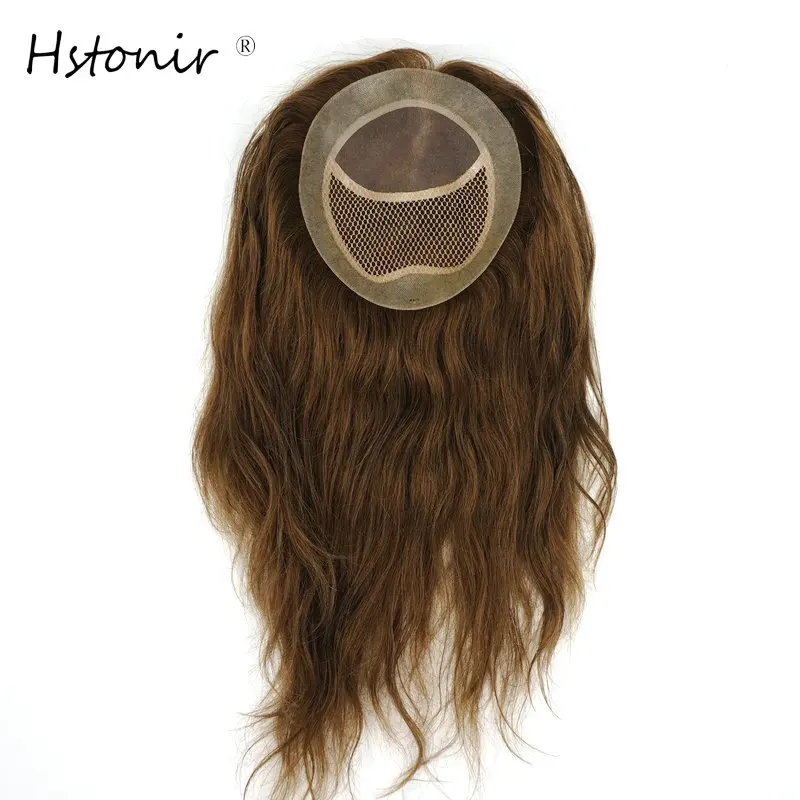 hstonir indian remy hair toupee for women hair replacement