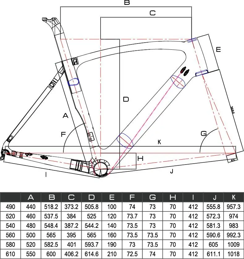 Запчасти для велосипеда WINICE Carbon Disc Frame Aero Road синие белые FM099 рама ось 142*12 мм