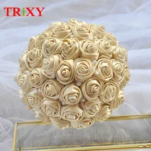 TRiXY B3-CP ручной работы очаровательные свадебные аксессуары цветы Свадебные букеты Искусственные Свадебные цветы букет