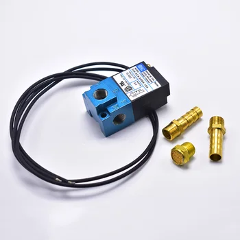 

MAC 3 Port Electronic Boost Control Solenoid Valve 35A-ACA-DDBA-1BA DC 12V With Brass Silencer Free shipping