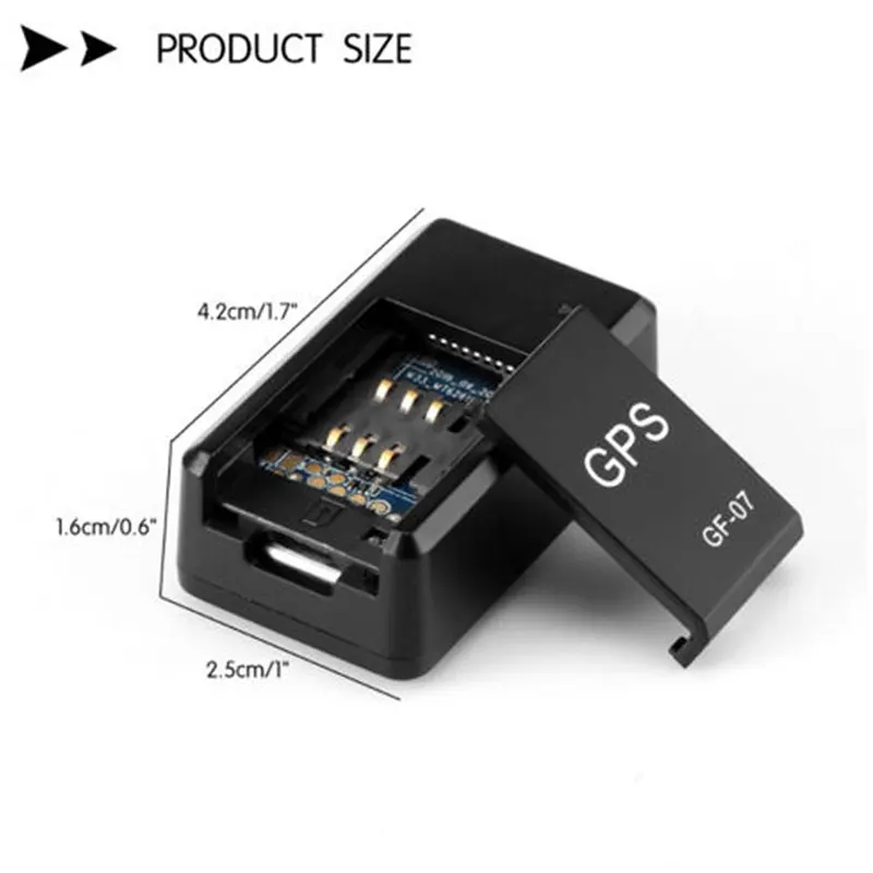 Mini GPS Tracker Car Kids Pet GSM Real Time Tracking Device Key Finder Smart Anti-lost Wearable GPRS Locator Localizador Key Tag