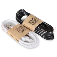 200 шт./лот od 3.4 1 м 3ft Белый Черный Micro V8 5pin USB Кабель зарядного устройства аксессуар связки для Samsung S4 S6 S7