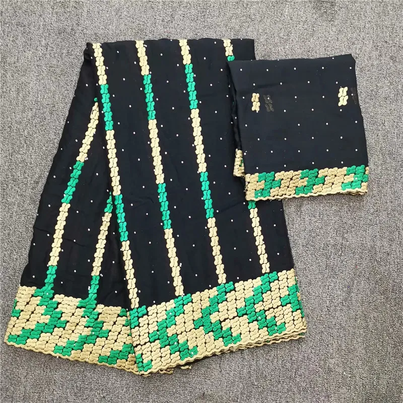 

Swiss voile lace in Switzerland high quality 5+2 Swiss lace fabric newest Dubai beads lace African French fabric 2019 HL052631