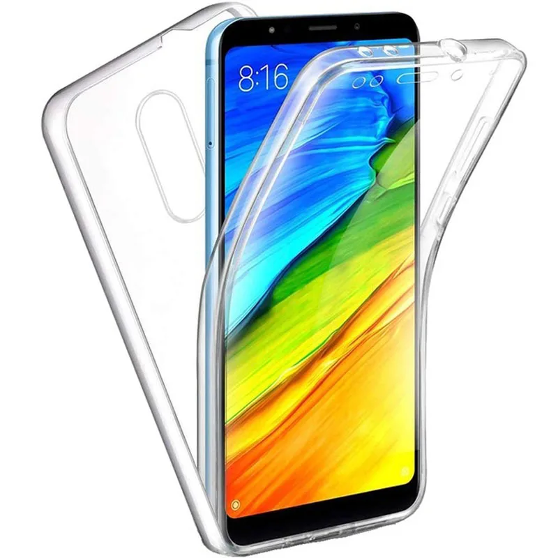 360 Полный Чехол для Xiaomi Redmi 5 Plus 4X 5A 6 Pro 6A 7 S2 Note Prime Mi 5X A1 6X A2 Lite 8 SE 9 Pocophone F1|Бамперы| |