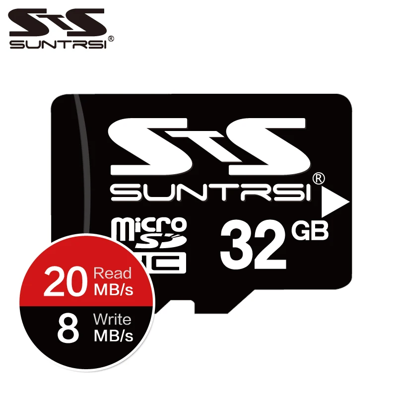 Дешевый Suntrsi Оригинальный Micro SD карта 32 ГБ 16 ГБ Гб Microsd класс 6 Microsd TF карта 8 ГБ карта памяти для телефонов камеры 4 ГБ Бесплатная ГБ
