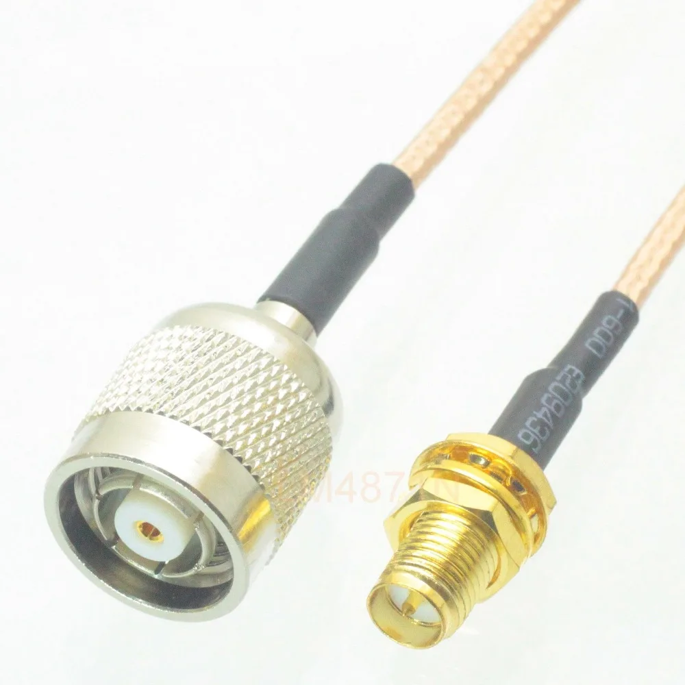 cable RP.SMA female plug bulkhead to RP.TNC male jack straight RG316 3FT pigtail | Электроника
