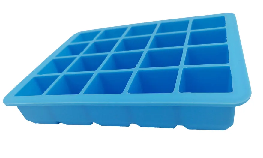 1 шт. 20 прямоугольных форм для льда, силиконовая форма для льда, квадратная форма, лоток для льда, силиконовая форма, формы для кубиков, кухонные инструменты
