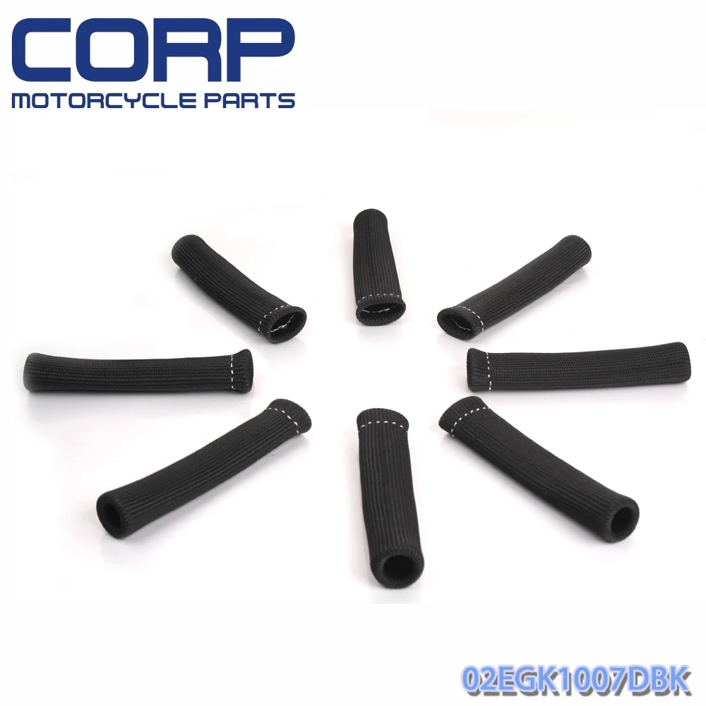 Protector Sleeve Sleeving Spark Plug Wire Boot Fuel Oil Lines 8 Pcsin