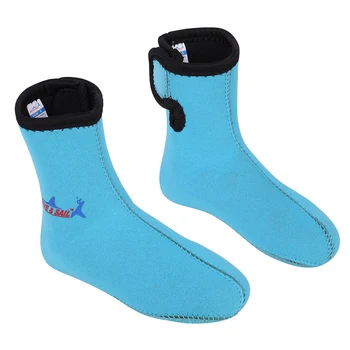 

3MM Neoprene Scuba Diving Socks for Men Women Keep Warm Wetsuit Winter Spearfishing Snorkeling Beach Swim Socks Surfing Boots