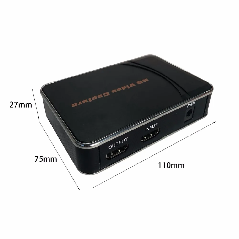  280HB HDMI HD Gioco di Acquisizione Video 1080P Registratore Per X Box PS3 PS4 Blu Ray Set-top Box 