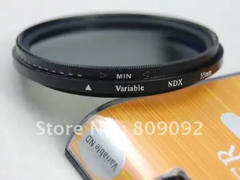 

Durable 55mm Adjustable ND Rotating Filters