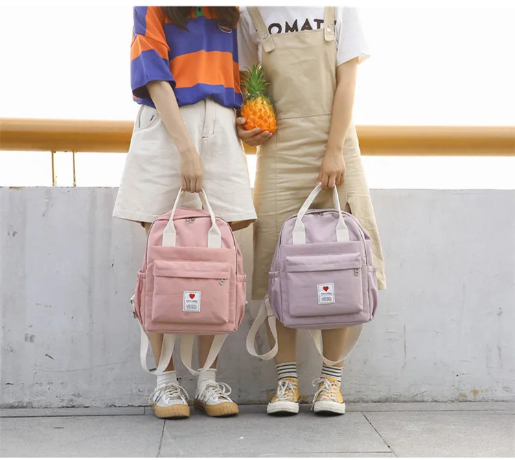 Элегантный женский рюкзак для школьников-подростков, винтажная стильная школьная сумка, Женский тканевый рюкзак, женский рюкзак, Mochila