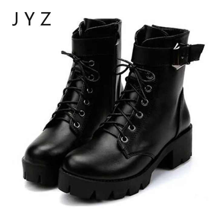 

Fashion Womens Ankle Boots Lace Up Casual Boots Shoes Heels Shoe aa1015