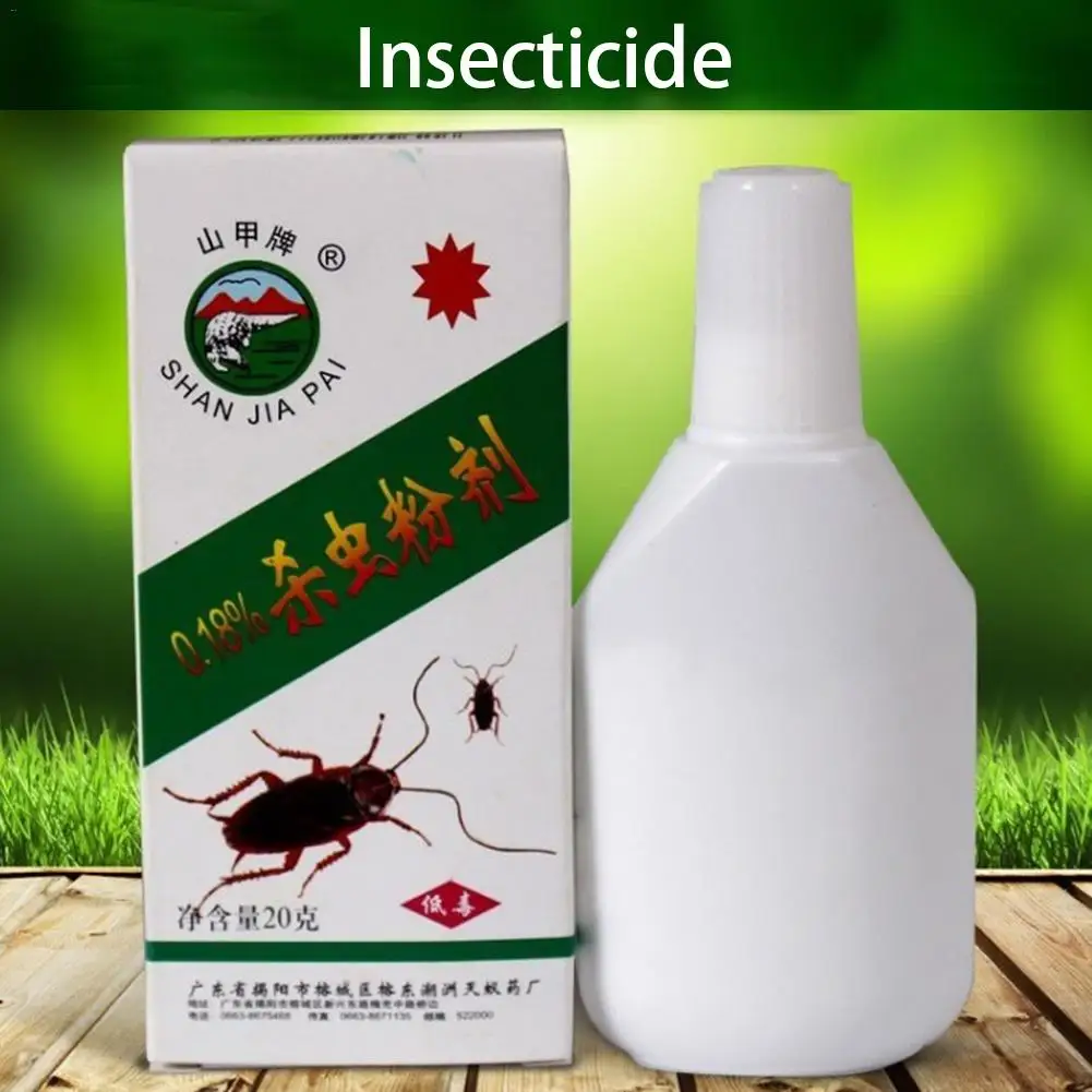 

High Effective Cockroach Bug Killer Powder Bed Bug Cockroach Insecticide Killing Ant Spider Scorpion Bait Repellent