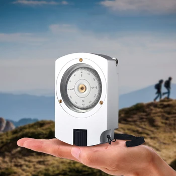 

003 Eyeskey Compass Professional Multi functional Survival Camping Hiking handheld Compass Map Measurer Distance Calculator