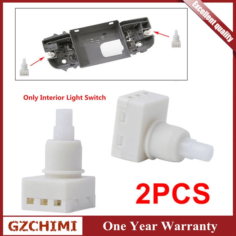 

2x Interior Light Switch 34404-SDA-A21 34404SDAA22D3 924-798 For Honda New