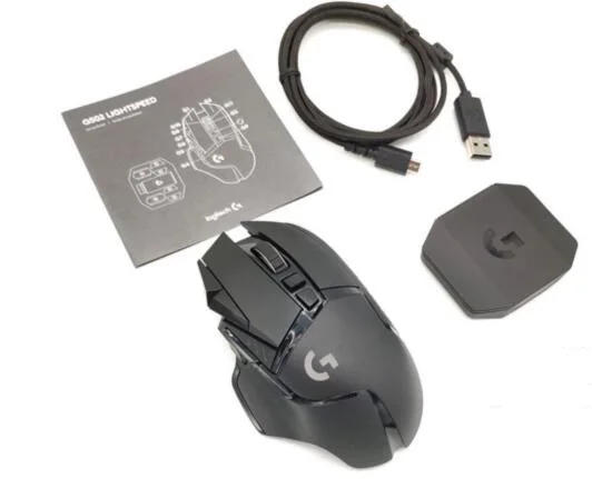 Подлинная Английская упаковка logitech G502 RGB светодиодный Протеус спектр настраиваемая Лазерная игровая мышь USB Проводная 12000 dpi геймерская мышь