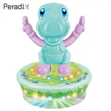 Электрический проекционный динозавр смешная музыка Проекционные игрушки развлекательная музыка малыш электрическая игрушка-проектор подарок Прямая