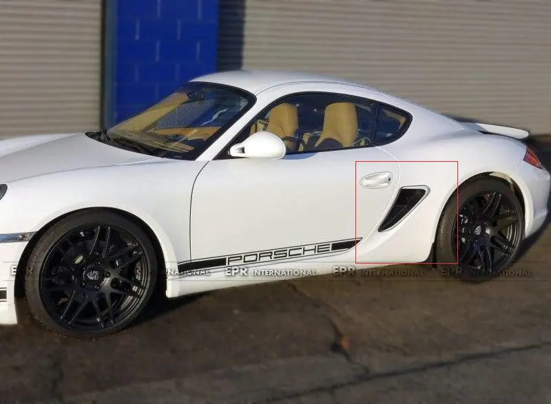 Porsche 2006-2012 Caymans Boxster S EP Style Side Vents (1)_1